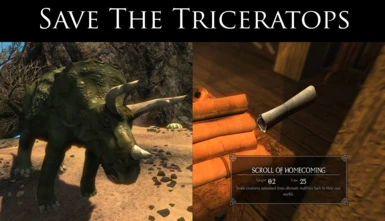 Save the Triceratops