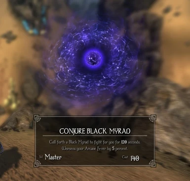 Conjure Black Myrad