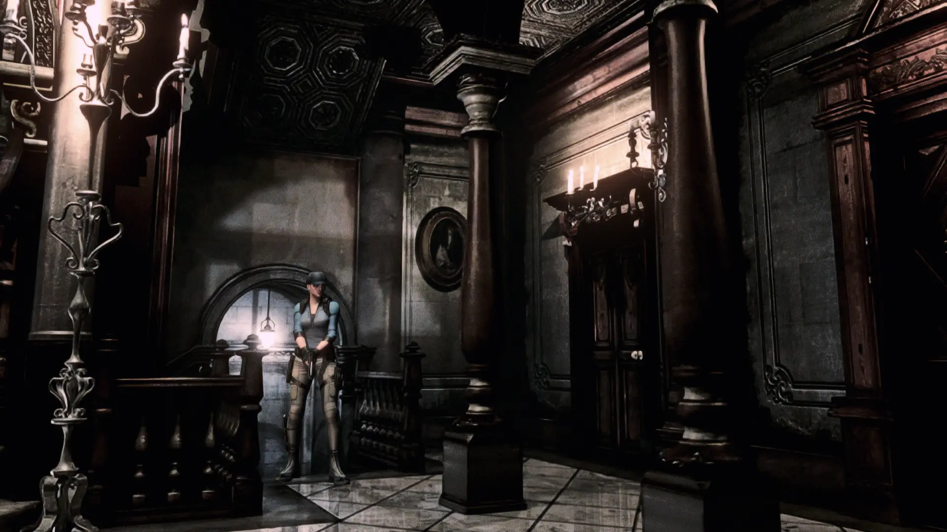 Resident evil hd remaster картины