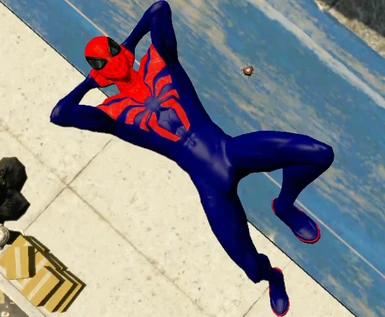 Superior Spider-Man suit recolor - Red and Blue