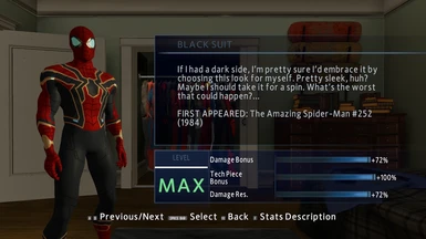 MCU iron spider suit