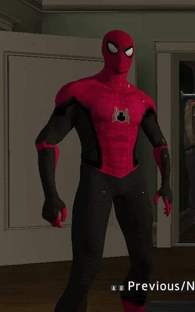 MCU x PS4 Far From Home Suit