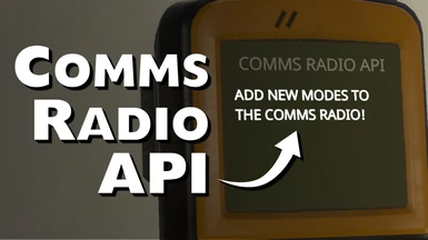Comms Radio API
