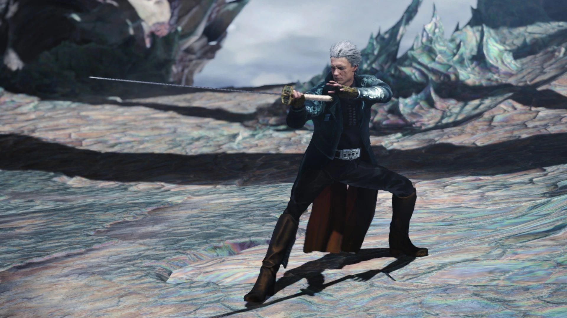 Vergil Pinacle Of Combat PoC costume at Devil May Cry 5 Nexus - Mods ...