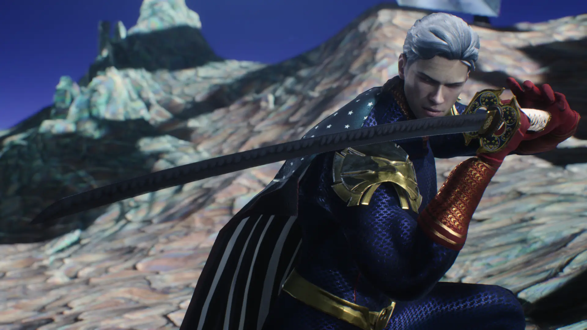 Homelander replace Vergil at Devil May Cry 5 Nexus - Mods and community