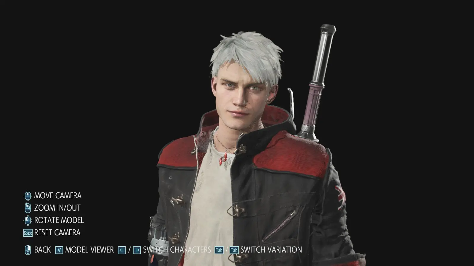 Devil May Cry 5 GAME MOD Blue and Purple EX Costume for Nero v.1.06 -  download