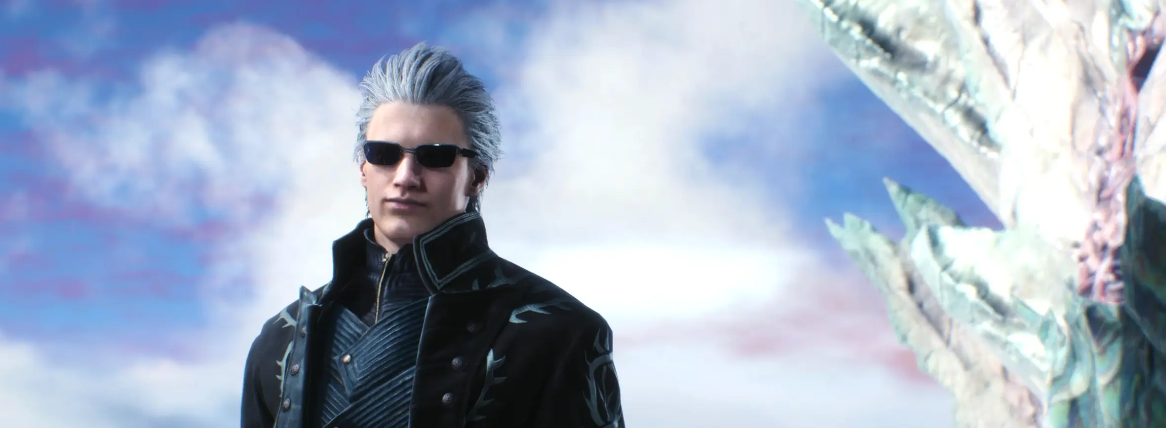 Albert Wesker Costume for Vergil (RE4R) at Devil May Cry 5 Nexus - Mods ...