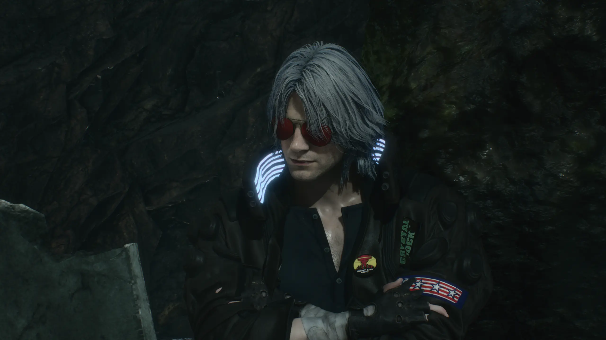 Cyberpunk 2077 Johnny Silverhand Aviators for Dante at Devil May Cry 5 ...