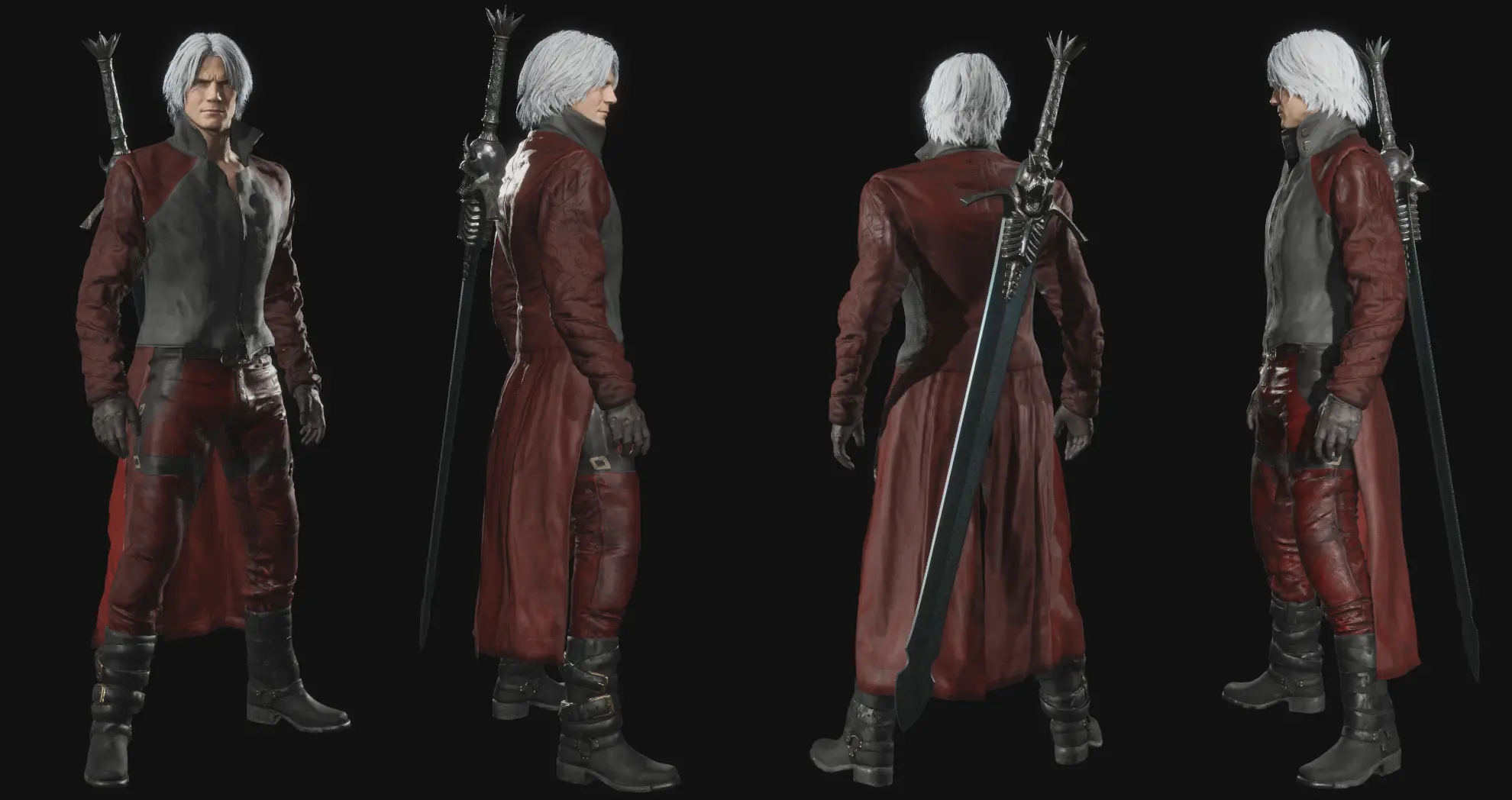 DMC2 Dante skin mod [Devil May Cry 4: Special Edition] [Mods]