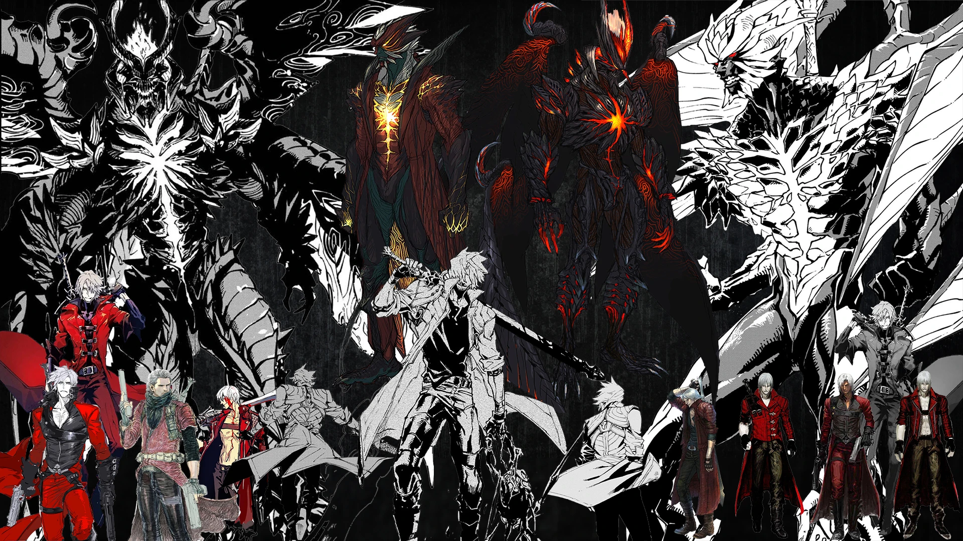 Concept Art and Manga Character Select at Devil May Cry 5 Nexus - Mods ...