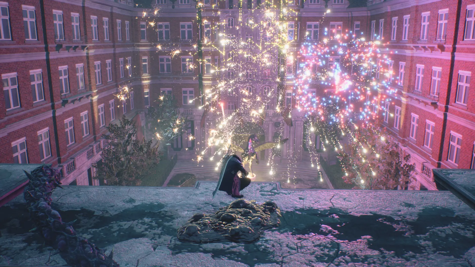 Devil May Cry 5 5th Anniversary Fireworks VFX at Devil May Cry 5 Nexus ...