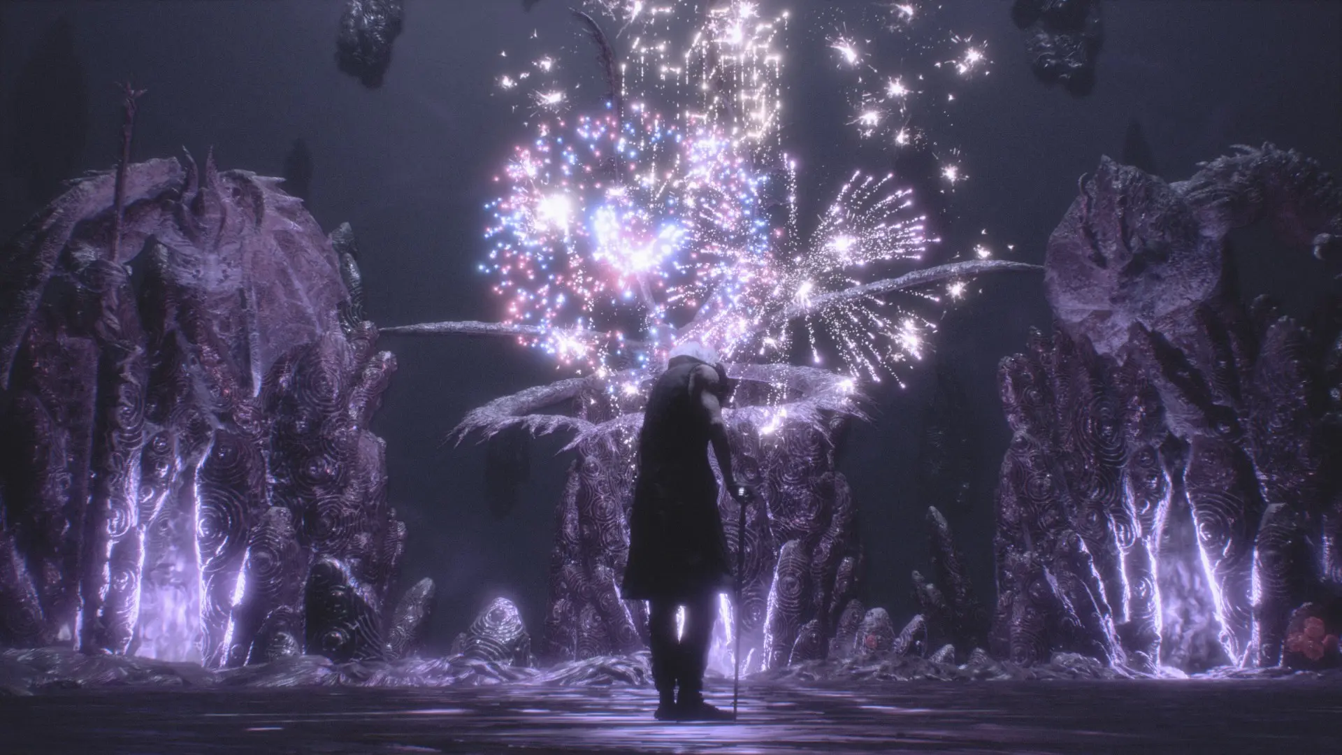 Devil May Cry 5 5th Anniversary Fireworks VFX at Devil May Cry 5 Nexus ...