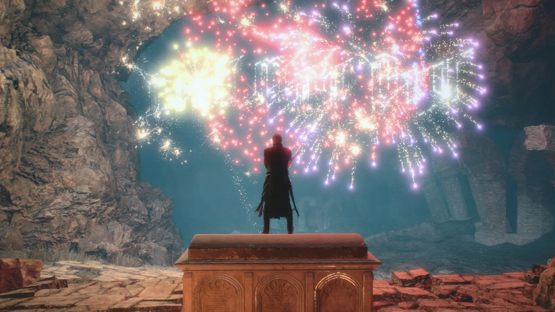 Devil May Cry 5 5th Anniversary Fireworks VFX at Devil May Cry 5 Nexus ...