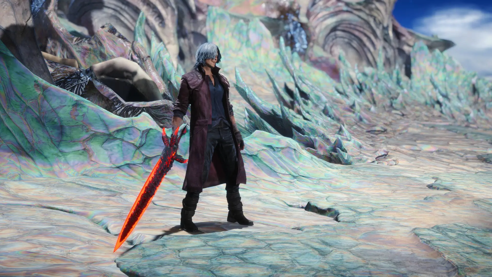 Another Glowing DSD at Devil May Cry 5 Nexus - Mods and community