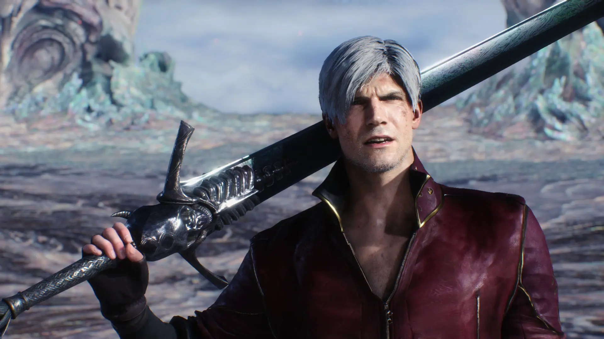 RE2 Leon's Hair for Dante at Devil May Cry 5 Nexus - Mods and community