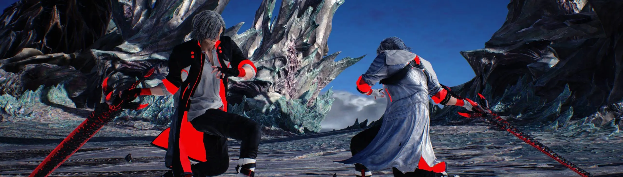 DMC3 Dante and Vergil mod for Soul Calibur 6 (Credit