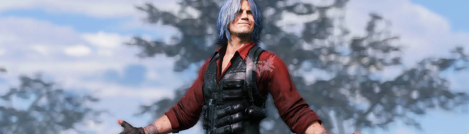Anime Dante hairstyle at Devil May Cry 5 Nexus - Mods and community