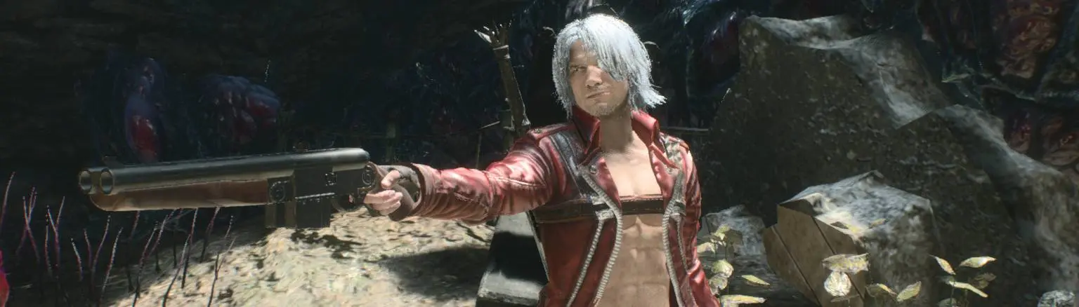 Devil May Cry 3 Shirted Dante at Devil May Cry HD Collection Nexus - Mods  and community