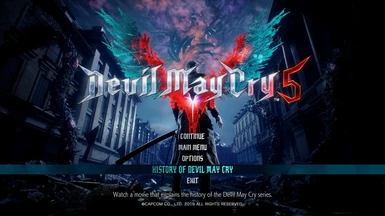 Changed HISTORY OF DMC to HISTORY OF DEVIL MAY CRY