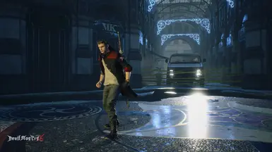 Devil May Cry 5 GAME MOD Blue and Purple EX Costume for Nero v.1.06 -  download