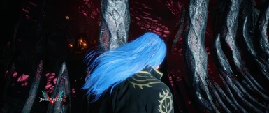 trish BLUE HAIR for vergil