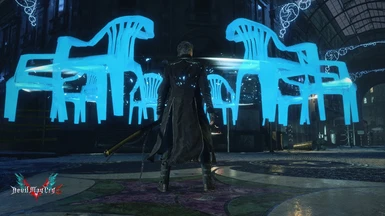 Vergil's Chair Weapon