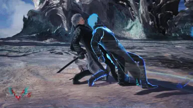 Vergil alternate(boss) afterimage