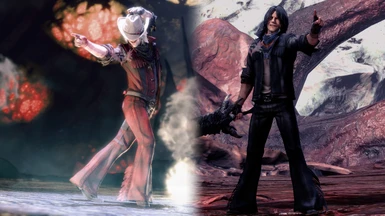 Luka's Outfit on Dante (Bayonetta 2)