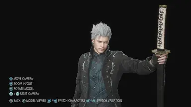 Playable Vergil at Devil May Cry 5 Nexus - Mods and community