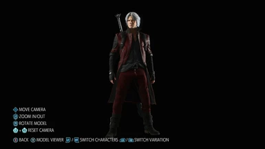 OG leather texture with non leather pants (red)