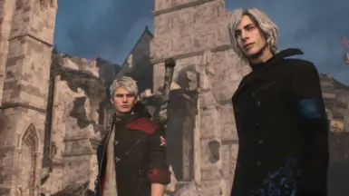 DmC Vergil's Coat for V at Devil May Cry 5 Nexus - Mods and community