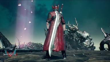 Espada Dante Devil May Cry 4 Nero Red Queen Em Aço