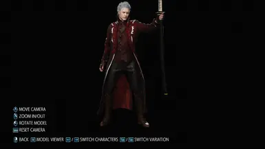 Vergil DMC4SE Red Recolor