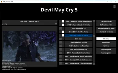 Mod required: DmC DMC1 Hair for Nero