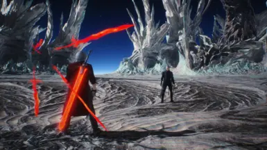 Mirage Edge Summon Swords [Fire]