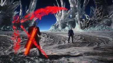 Mirage Sparda Summon Swords [Red]