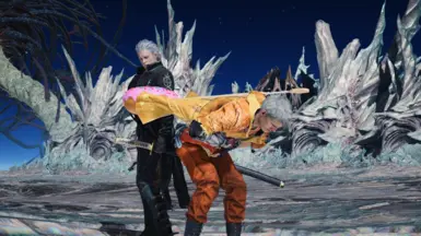 Barfing Nero Taunt