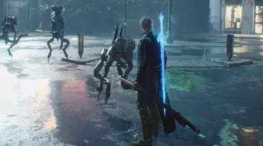 Mirage Edge and Beowulf uses Yamato Standing Pose