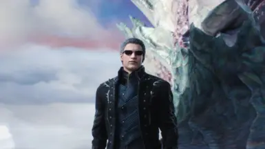 Albert Wesker Sunglasses Accessory and Hair Mod Hair Mod with Original Color