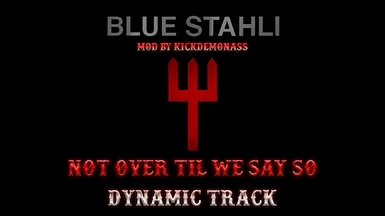 Dynamic Blue Stahli - Not Over Til We Say So