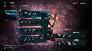 Loadout Menu