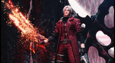 Crimson Red Coat For Dante at Devil May Cry 5 Nexus - Mods and community