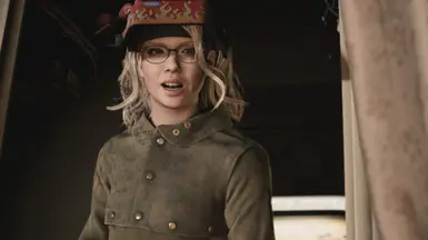With Glasses mod