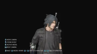 Nero Noctis hair
