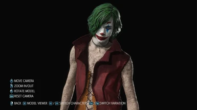 V Joker costume