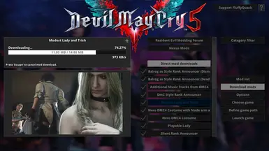 DMC3 Lady (with Playable Option) at Devil May Cry 5 Nexus - Mods and  community