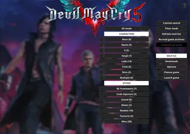 DMC3 Vergil (Texture Mod) at Devil May Cry 5 Nexus - Mods and