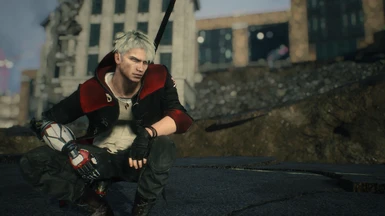 Dmc Dante S Face Model For Nero At Devil May Cry 5 Nexus Mods And Community