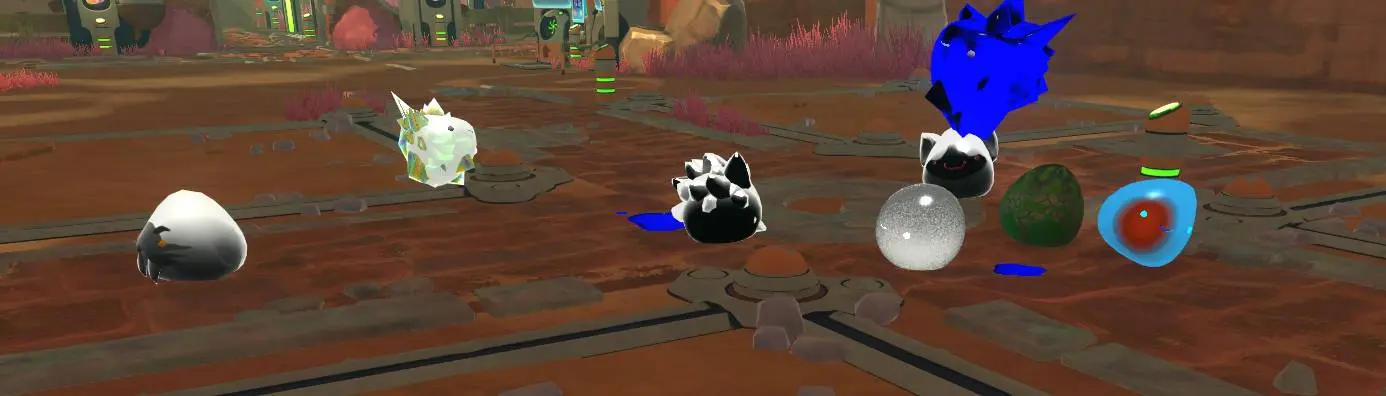 I love the mod where slimes are all different colors! (Not secret styles!)  : r/slimerancher