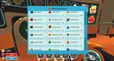 Slimes And Market Redux